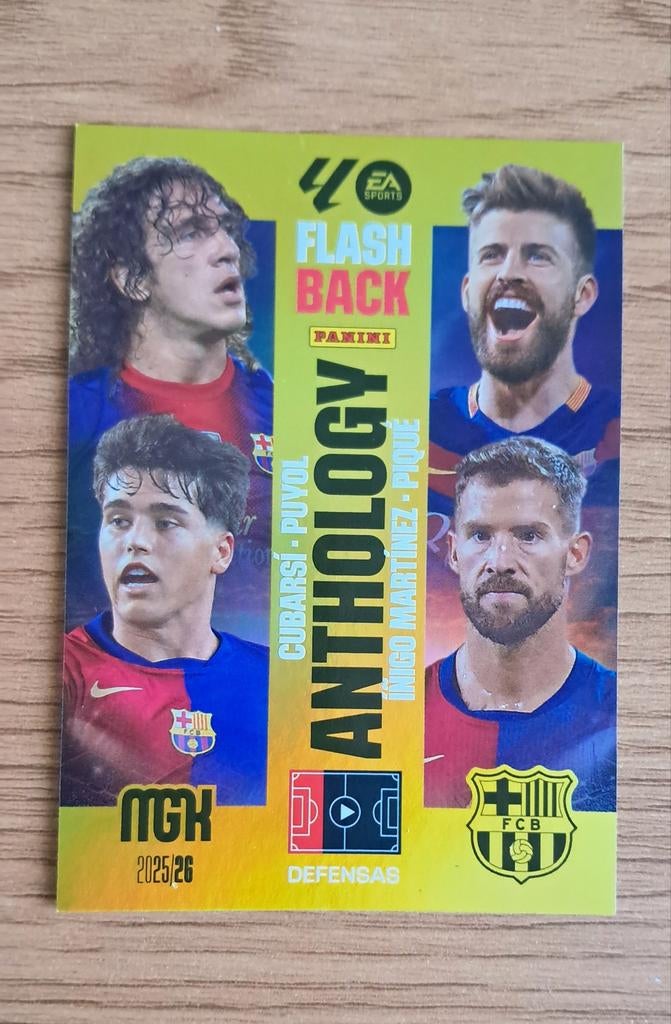 Panini MGK 2025/26 LaLiga Flashback Anthology #439, Hobby en Vrije tijd, Stickers en Plaatjes, Zo goed als nieuw, Ophalen of Verzenden