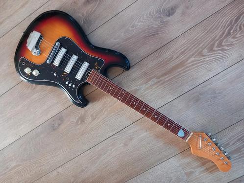 Teisco/kawai EG 3-T Herticaster '60., Muziek en Instrumenten, Snaarinstrumenten | Gitaren | Bas, Zo goed als nieuw, Ophalen of Verzenden