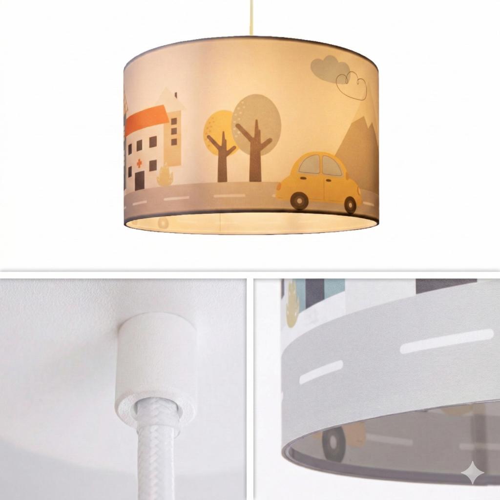 Hanglamp - Hugo wit - Kinderkamer, Ophalen of Verzenden, Nieuw, Minder dan 50 cm