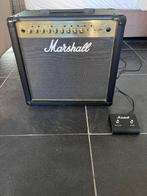 Marshall MG50GFX 50W Gitaarversterker met Foot switch, Ophalen, Zo goed als nieuw, 50 tot 100 watt