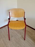 vintage stoel van eromes - bureaustoel - kantinestoel, Hout, Gebruikt, Eén, Ophalen