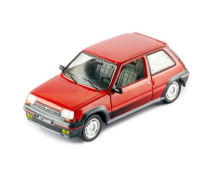Renault 5 GT Turbo 1985 rood 1:43 IXO ref. IXO CLC494N.22, Hobby en Vrije tijd, Modelauto's | 1:43, Nieuw, Auto, Overige merken