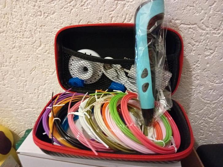 3D Pen met Filament - Creatief Ontwerpen!, Computers en Software, 3D Printers, Zo goed als nieuw, Ophalen of Verzenden