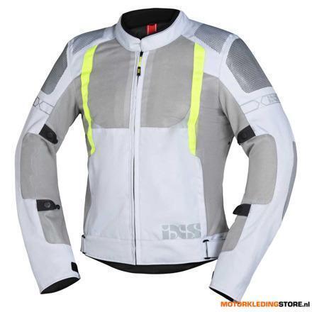 IXS iXS Sport Jacket Trigonis-Air, Grijs-Fluor, Motoren, Kleding | Motorkleding, Nieuw met kaartje, Ophalen of Verzenden