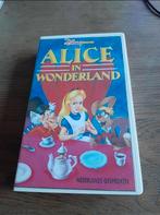 Alice in wonderland. Disney. Videoband., Gebruikt, Tekenfilm, Alle leeftijden, Ophalen of Verzenden