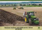 Fo12 folder John Deere tractoren serie 6030 ( Franse tekst ), Ophalen of Verzenden, Zo goed als nieuw