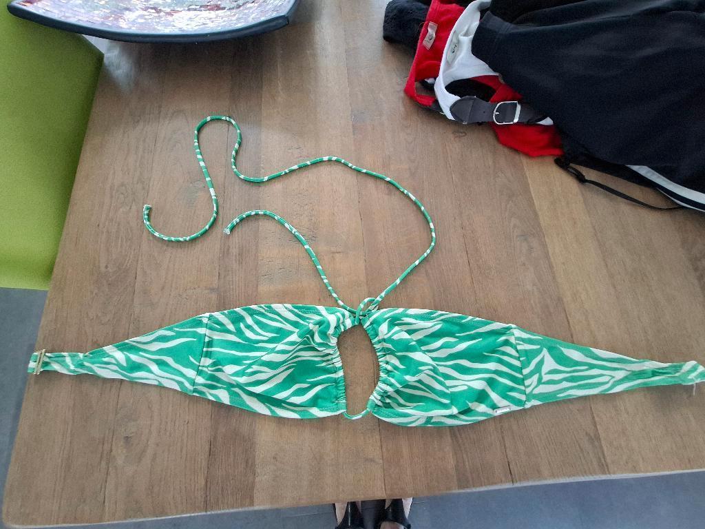 BIKINITOPJE, LOAVIES, MAAT XL, Ophalen of Verzenden, Zo goed als nieuw, Zwart, Bikini