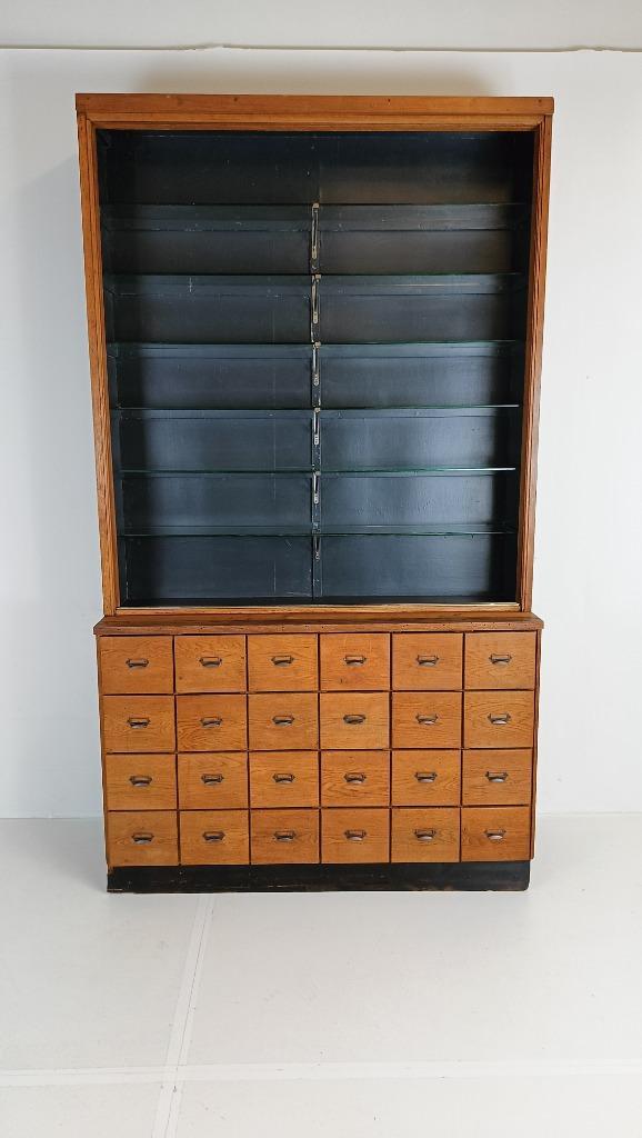 Vintage Apothekerskast – Authentiek en Karaktervol, Antiek en Kunst, Antiek | Meubels | Kasten, Ophalen