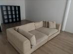 Minotti bank en 2 linteloo leren stoelen, Huis en Inrichting, Ophalen, Gebruikt