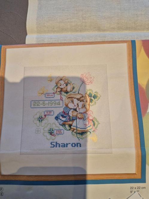 Borduurpakket Maria van Scharrenburg Sharon, Hobby en Vrije tijd, Borduren en Borduurmachines, Gebruikt, Borduurpakket, Handborduren