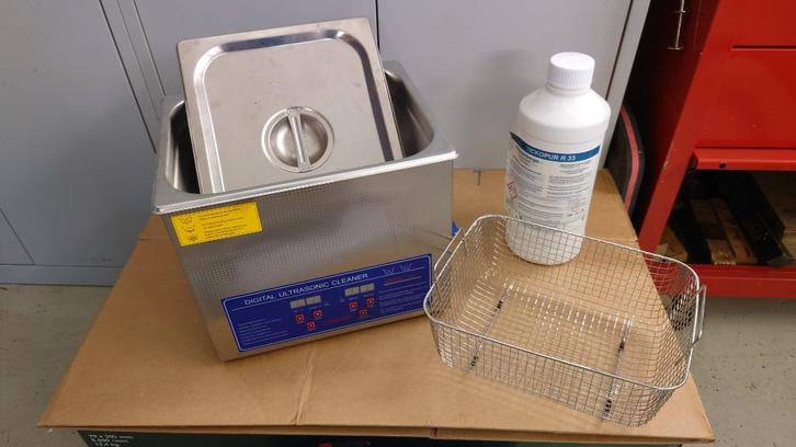 Ultrasoon reiniger 10l, Doe-het-zelf en Verbouw, Gereedschap | Lasapparaten, Zo goed als nieuw, Overige typen, Minder dan 150 ampère