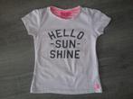 Licht roze meisjes t'shirt jubel 128, Ophalen of Verzenden, Zo goed als nieuw, Meisje, Shirt of Longsleeve