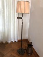 Twee retro schermerlampen staand, Huis en Inrichting, Lampen | Vloerlampen, Ophalen, Gebruikt, Metaal, 150 tot 200 cm