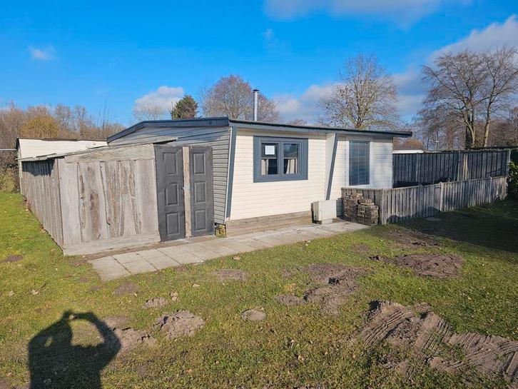 Chalet op camping 't Haasje Olst, Caravans en Kamperen, Stacaravans, Ophalen