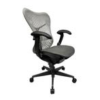 Herman Miller Mirra type 1 - Bureaustoel - Licht Grijs, Gebruikt, -, -, Ophalen of Verzenden
