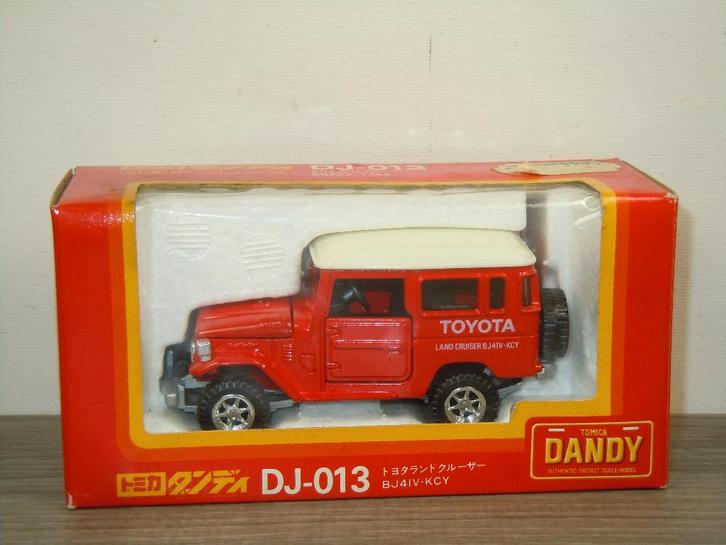 Toyota Land Cruiser - Tomica Dandy 013 Japan - 1:43, Hobby en Vrije tijd, Modelauto's | 1:43, Zo goed als nieuw, Auto, Overige merken