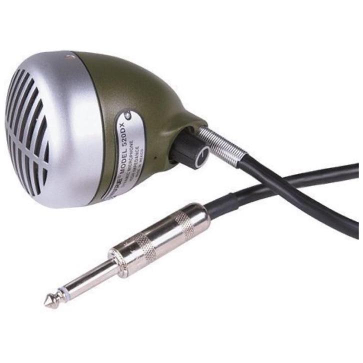 Shure 520DX Microfoon voor Mondharmonica SUPERPRIJS !, Muziek en Instrumenten, Microfoons, Nieuw, Instrumentmicrofoon, Ophalen of Verzenden