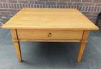 Eiken salontafel, Ophalen, Gebruikt, 50 tot 100 cm, 50 tot 75 cm