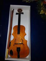 Vintage Decoratieve Viool met Strijkstok, Muziek en Instrumenten, Strijkinstrumenten | Overige, Ophalen of Verzenden, Zo goed als nieuw