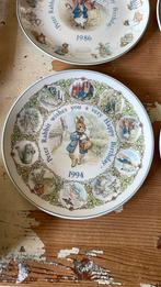 Wedgwood PETER RABBIT jaarborden, Ophalen of Verzenden, Zo goed als nieuw, Bord(en), Wedgwood