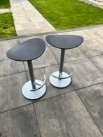 2 Barkrukken - Zwart, 70cm hoog, Huis en Inrichting, Barkrukken, Ophalen, Gebruikt, Met voetsteun, 60 tot 90 cm