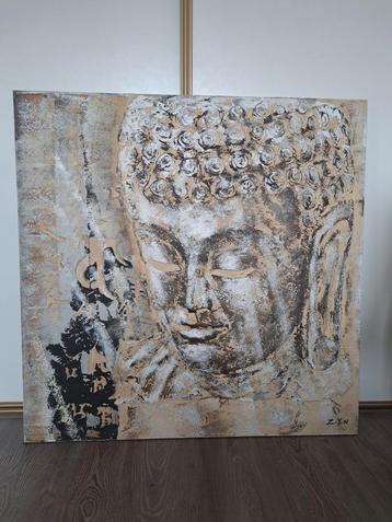 Mooi Buddha schilderij (canvas) beschikbaar voor biedingen