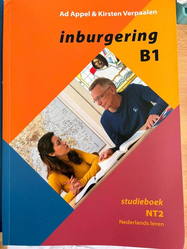 Inburgering B1 Studieboek NT2 Ad Appel, Boeken, Studieboeken en Cursussen, Zo goed als nieuw, Ophalen of Verzenden