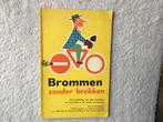 boek brommen zonder brokken jaren 50 bromfiets les, Verzenden, Beta, Gelezen, HBO