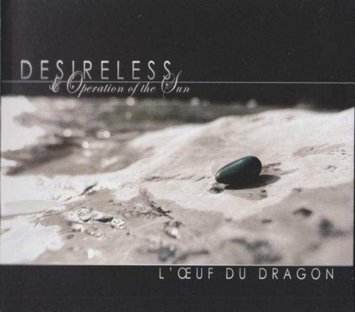 DESIRELESS + OPERATION OF THE SUN CD L'OEUF DU DRAGON zeldza, Cd's en Dvd's, Cd's | Pop, Gebruikt, 1980 tot 2000, Ophalen of Verzenden