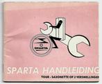 Sparta Tour Saxonette handleiding instructieboek (4384z), Fietsen en Brommers, Handleidingen en Instructieboekjes, Verzenden