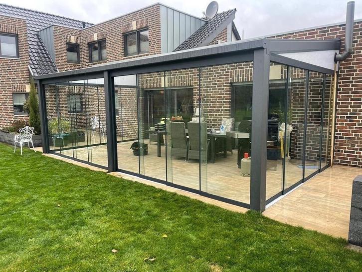 MSE VERANDA NU ACTIE!! check onze prijzenlijst!!!!, Tuin en Terras, Overkappingen, Nieuw, Veranda, Ophalen of Verzenden