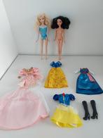 Barbie Disney Prinsessen Poppen/Kleding, Ophalen of Verzenden, Gebruikt, Barbie