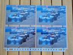 Formule 1 2001 Minardi Arrows F1 Fan/Ansichtkaart 4 stuks, Verzamelen, Nieuw, Ophalen of Verzenden, Formule 1