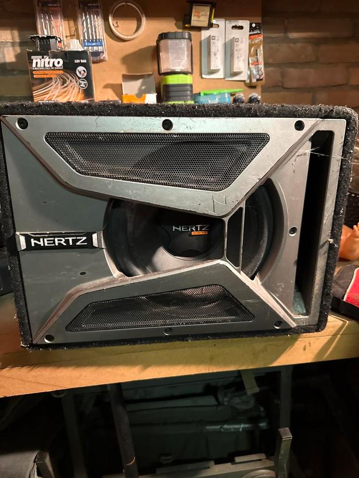Hertz EBX 250 Subwoofer - Gebruikt, Auto diversen, Autospeakers, Gebruikt, Ophalen of Verzenden