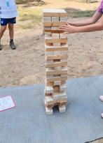 XXL Jenga te huur, Hobby en Vrije tijd, Feestartikelen | Verhuur, Ophalen, Zo goed als nieuw, Overige