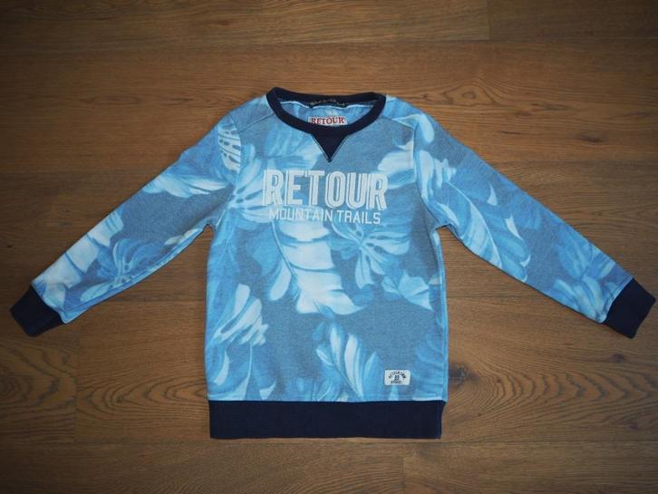Stoere trui van RETOUR maat 6 / 116, Kinderen en Baby's, Kinderkleding | Maat 116, Zo goed als nieuw, Jongen, Trui of Vest, Ophalen of Verzenden