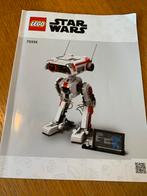 LEGO Star Wars BD-1 Instructieboekje (75335), Kinderen en Baby's, Speelgoed | Duplo en Lego, Ophalen of Verzenden, Zo goed als nieuw