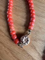 Bloedkraal collier, Sieraden, Tassen en Uiterlijk, Antieke sieraden, Ophalen of Verzenden