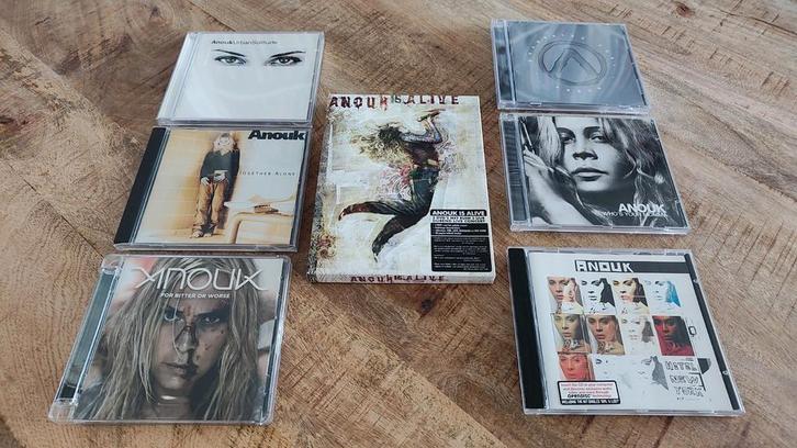 Anouk 6 cd's en 1 dvd samen voor €10, Cd's en Dvd's, Cd's | Rock, Zo goed als nieuw, Poprock, Ophalen of Verzenden