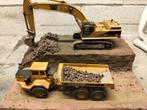 Diorama 1:50 con modellini sporcati, Hobby en Vrije tijd, Modelauto's | 1:50, Verzenden, Nieuw, Bus of Vrachtwagen, Overige merken