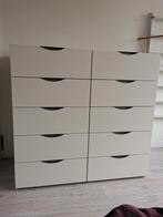Witte Ladekast ikea nordli, Ophalen, Kunststof, Gebruikt, 100 tot 150 cm