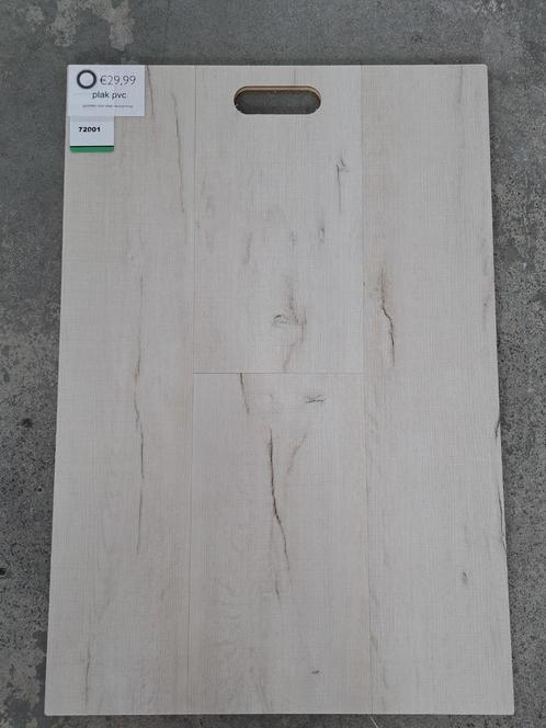 mflor lijm/plak pvc 50% korting nu €14,95pm2, Huis en Inrichting, Stoffering | Vloerbedekking, Nieuw, Vinyl, Wit, Crème, Beige