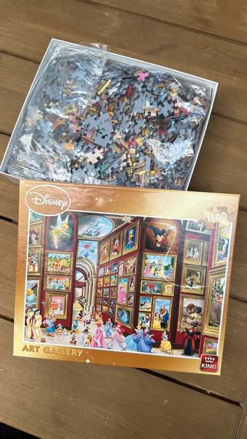 Disney puzzel Art Gallery 1500 stukjes beschikbaar voor biedingen