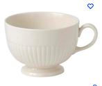 Bieden per kop, crème crèmekleurig, edme wedgewood 9cm diam, Huis en Inrichting, Keuken | Servies, Ophalen of Verzenden, Zo goed als nieuw