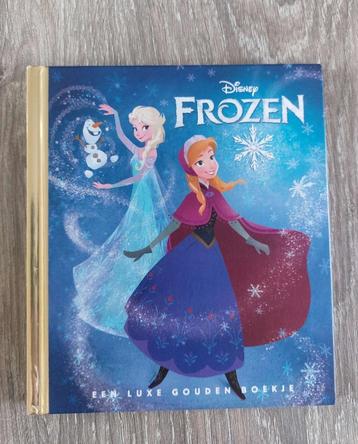 Een luxe Gouden Boekje - Disney Frozen    beschikbaar voor biedingen