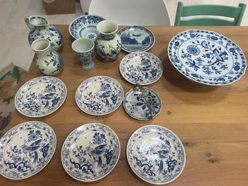 Delfts Blauw servies en decoratie  set beschikbaar voor biedingen