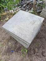 60x60 Antreciete betontegels, Tuin en Terras, Tegels en Klinkers, Ophalen, Gebruikt, 10 m² of meer, Beton