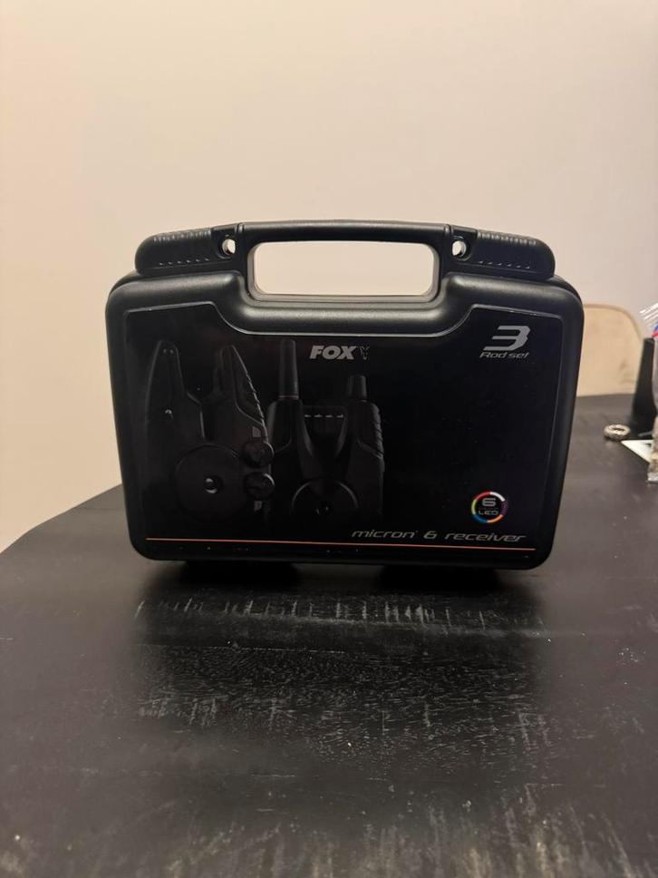 Beetmelders fox mx 3+1, Watersport en Boten, Hengelsport | Karpervissen, Zo goed als nieuw, Overige typen, Ophalen of Verzenden