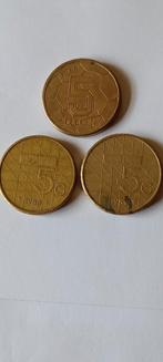 5 gulden munten, Ek 2000, 1988 en 1989, Postzegels en Munten, Ophalen of Verzenden, 5 gulden