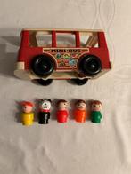 Fisher-Price Mini Bus met Little People, Ophalen of Verzenden, Gebruikt, Auto of Voertuig, Met geluid